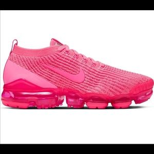 Womens Nike Vapormax Flyknit 3- Pink